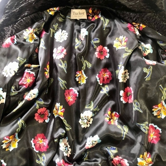 Tucker for Target faux Persian lamb zip bomber - Picture 7 of 9